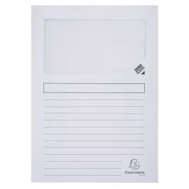 Pak van 50 Forever&reg; venstermappen - 22 x 31 cm - Assortimentele kleuren - Exacompta 