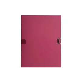 Map uitrekbare rug gekl.canvas bordeaux 