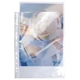 PK 10 Geperf tas glad PP 9/100 32x24cm 