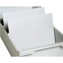 Set van 2 grijze A4 scheidingsbladen 