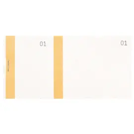 Tombolablok dub.nr 6,6x13,5 100bl oran. 
