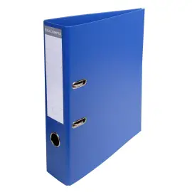 PVC hefboomordner A4 rug van 70 mm - Donkerblauw - Exacompta 