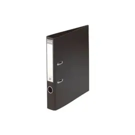 PVC exporthefter met hefboom A4 rug 50 mm - Zwart - Exacompta 