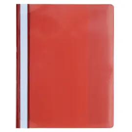 Snelhechtmappen Premium PVC A4 rood 