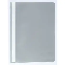 Snelhechtmappen standaard PP A4 grijs 