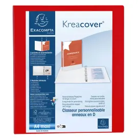 Ringmap PP Kreacover  A4+ 4D-R 25mm ro. 