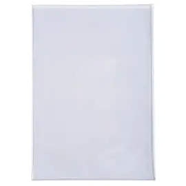Zakje met 10 eenvoudige beschermhoezen van hoogwaardig PVC 30/100e - 24 x 32 cm - Kristal - Exacompta 