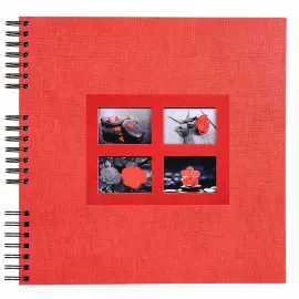 Fotoalb PASSION 32x32cm 60bl rood 