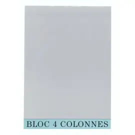 Blok control 29,7x21 4 kol 70 bl grijs 