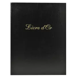 Gastenboek Livre d'Or 27x22cm 100bl ass 