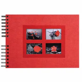 Fotoalb PASSION 32x22cm 50bl rood 