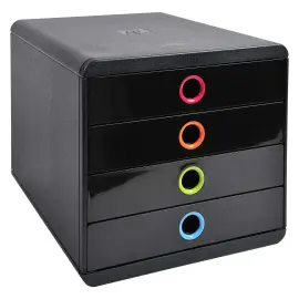 POP-BOX - Zwart/arlequin - Exacompta 