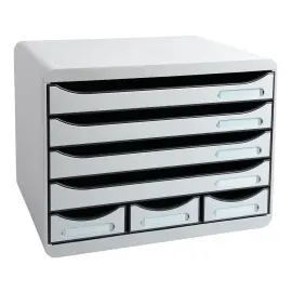 STORE-BOX MINI 7 lades Office lichtgrijs 