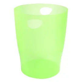 ECOBIN Papiermand 15L appelgroen transp. 