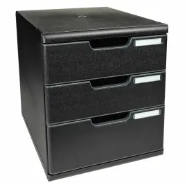 MODULO A4+ 3 lades ECOBlack zwart 