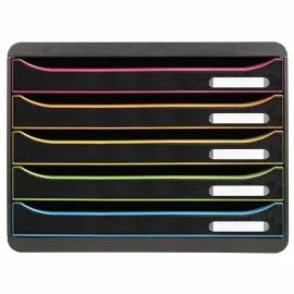 BIG-BOX PLUS HORIZON zwart/arlequin/zwart 