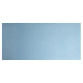 Zachte PU onderlegger 43x90cm marine/blauw 