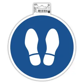 Plakbord verplicht stop 20 cm 