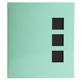 Boekalbum AQUAREL - 60 pagina's - 29 x 32 cm - Groen - Exacompta 
