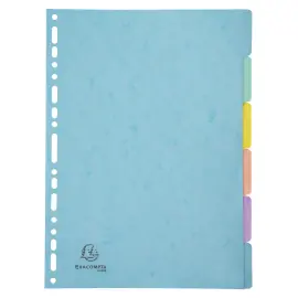 Intercal. 6P A4 Gekleurd glanzend 400 g AQUAREL - Exacompta 
