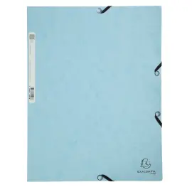 Elastomap glanskart.3klep AQUAREL blauw 
