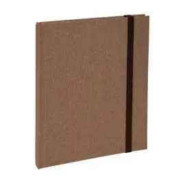 Genoteerd Natuurboek - gelinieerd - 22 x 17 cm - 192 pagina's - Bruin - FSC&reg; - Exacompta 