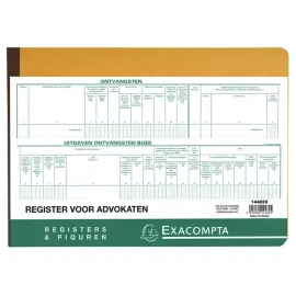 Register 27x38 Advokaten 80 blz 