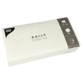 Bistroservet - 320 x 320 mm - 3-laags - Wit - Papstar 