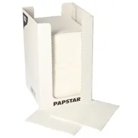 Cocktailservet 'PUNTO', 200 x 200 mm, naturel - Papstar 