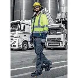 S3 SRC hoge schoenen, maat 44, zwart/oranje - Uvex 