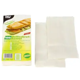 Zakje voor croissant, (L)100 x (D)30 x (H)210 mm - Papstar 