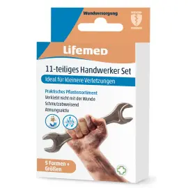 Set pleisters 'artisan', 11 stuks - Lifemed 