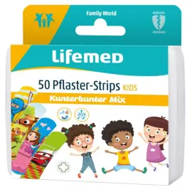 Pleisters voor kinderen 'Mix', doos van 50 - Lifemed 