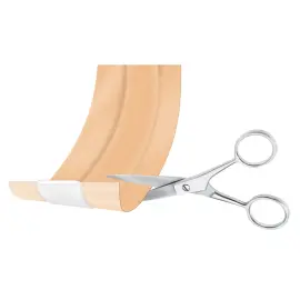 Allround-pleister, 500 mm x 60 mm, huidskleur - Lifemed 