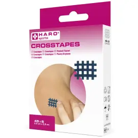 Crosstape/gaasverband, maat: S, blauw - Haro 