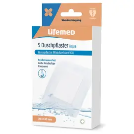 Douchepleister 'Aqua XXL', transparant - Lifemed 