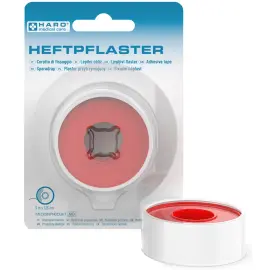 Beige pleister, 25 mm x 5,0 m - Haro 