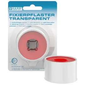 Transparante pleister, 25 mm x 5,0 m - Haro 