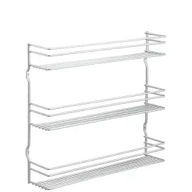 Pepito kruidenrek 3, 3 niveaus, zilver - Metaltex 