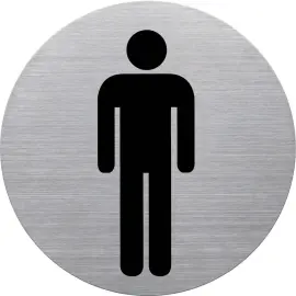 Pictogram draagbare verboden, zilver - Helit 