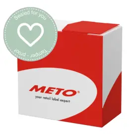 Zelfklevend etiket 'Have a nice day-Sealed for you' - Meto 