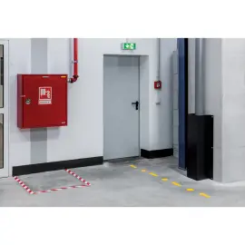 DURALINE STRONG vloerafzetband, geel/zwart - Duurzaam 