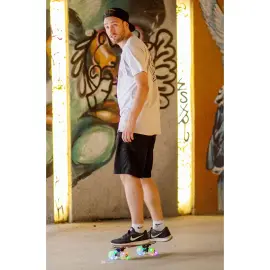Retro skateboard Free Spirit Camouflage - Schildkr&ouml;t 