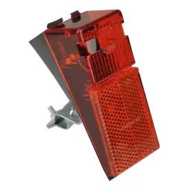 LED-achterlicht voor dynamo, met ge&iuml;ntegreerde reflector - Fischer 