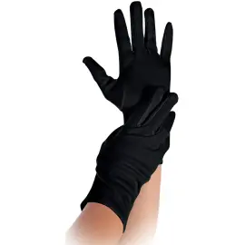 Katoenen handschoenen NERO - XL - Zwart - Hygostar 