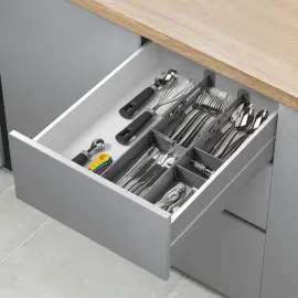 Multi-Fit lade-organizer, ABS, grijs - Metaltex 