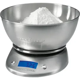 Keukenweegschaal PC-KW 1040, roestvrij staal - Profi Cook 