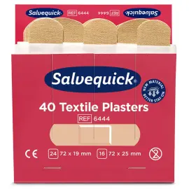 Navulling Salvequick, textiel pleister - Cederroth 