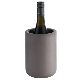 Flessenkoeler ELEMENT, beton, grijs - APS 