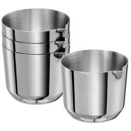 4 Potjes met schenktuit ALLURE, 30 ml, koper - APS 